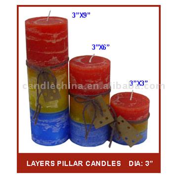  Craft Pillar Candles (Ремесло компонента свечи)
