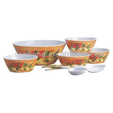  Melamine Salad Bowl Set ( Melamine Salad Bowl Set)
