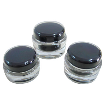  Round Acrylic Jars (Круглые акриловые банки)