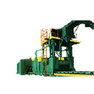  Straight Roller Shot Blasting Machine (Straight Roller Strahlanlage)