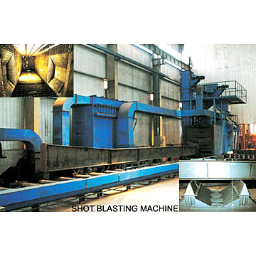  Suspended Load Shot Blasting Machine (Suspended Load Strahlanlage)