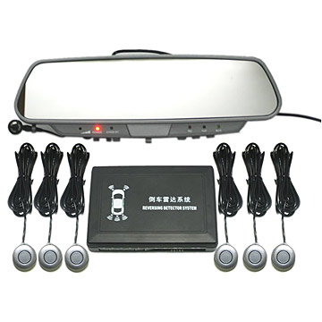  6 in 1 Parking Sensor with 4 (or 6) Sensors (6 en 1 capteur de stationnement avec 4 (ou 6) capteurs)