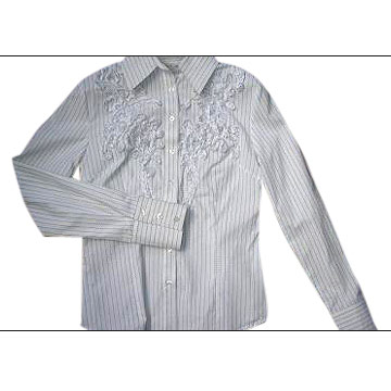  Ladies` Cotton Shirt ( Ladies` Cotton Shirt)