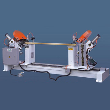  Automatic Double-End Saw-Boring Machine