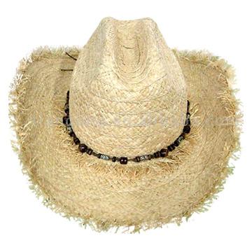  Raffia Braid Straw Hat (Raffia кос Соломенная шляпка)