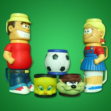  Plastic Cartoon Cups ( Plastic Cartoon Cups)