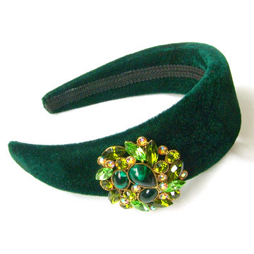  Headband with Jewelry (Serre-tête avec des bijoux)