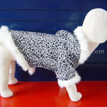  Winter Leopard Dog Coat