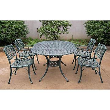  Cast Aluminum Garden Set (Алюминиевого литья сад Установить)