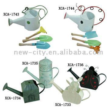  Garden Tools for Children with Watering Can (Outils de jardin pour les enfants avec la arrosoir)