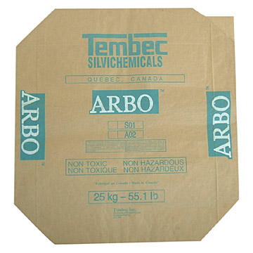  Paper Block Bottom Bag with Valve ( Paper Block Bottom Bag with Valve)