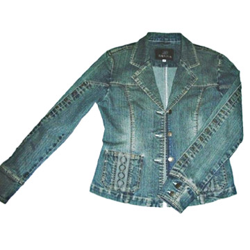  Women`s Jean Jacket ( Women`s Jean Jacket)