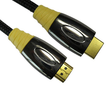  HDMI Cable with Metal Over-Mold ( HDMI Cable with Metal Over-Mold)