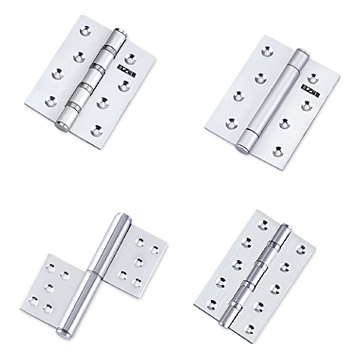  Aluminum Door Hinges (Charnières de porte en aluminium)