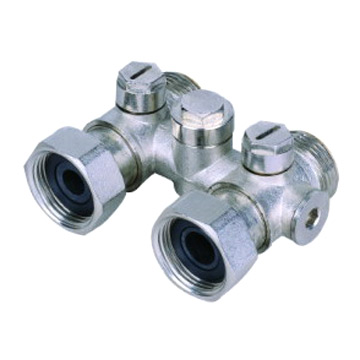  Brass Two Way Ball Valve ( Brass Two Way Ball Valve)