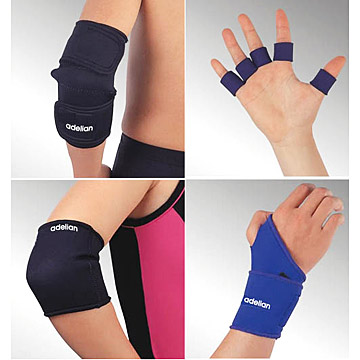  Ankle Guard, Finger Guard & Elbow Guards (Protège-chevilles, des doigts de la Garde & Coudières)