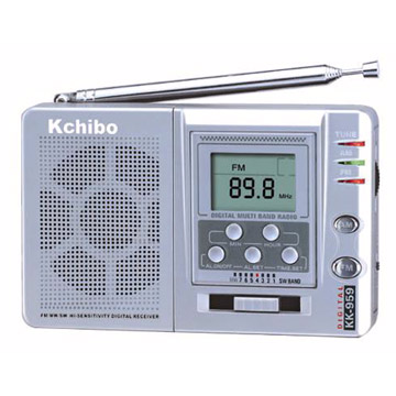  High Sensitivity Multi Band Digital Display Radio with Clock ( High Sensitivity Multi Band Digital Display Radio with Clock)