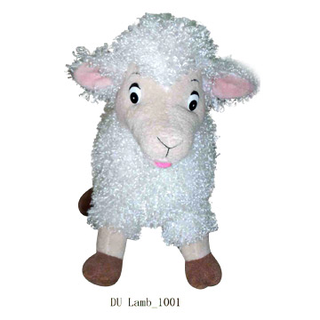 White Toy Lamb