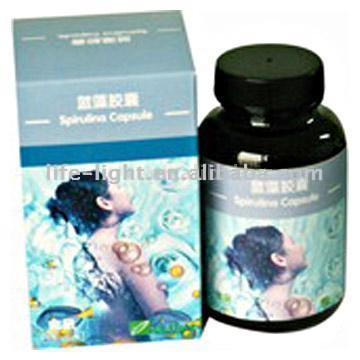  Spirulina (Blue-Green Algae) Capsule (Спирулина (сине-зеленых водорослей) Капсулы)