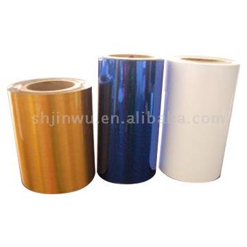  Colorful Metalized Polyester Films (Красочный металлизированный полиэстер фильмов)