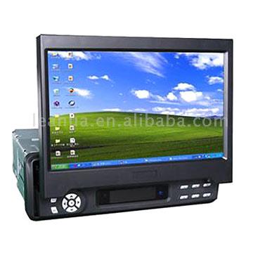  7 inches Fully-Motorized In-Dash Monitor with Touch Screen