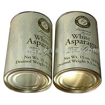  Canned White Asparagus (Asperges blanches en conserve)