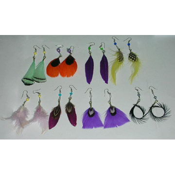  Feather Danglers (Feather papillons)