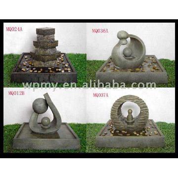  Fiberglass Fountains (Fiberglas-Brunnen)