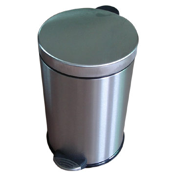  12L Stainless Steel Trash Can (12L Edelstahl Trash Can)