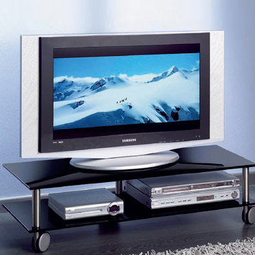  Glass TV Stand ( Glass TV Stand)