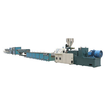  PVC Profiles Extrusion Line (Profils en PVC Extrusion Line)