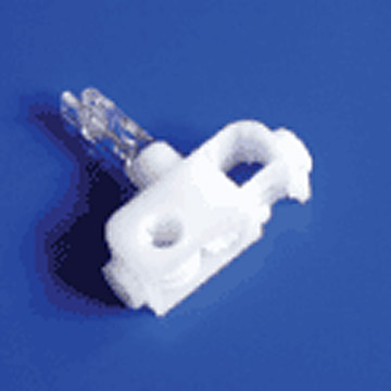 Runner Clear H Hook with Plastic Spacer, 3 / 4 Way (Runner Clear H Hook with Plastic Spacer, 3 / 4 Way)