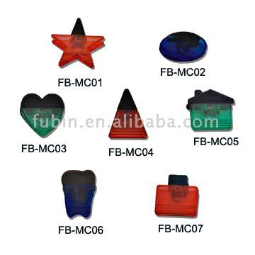 Kunststoff / Magnet-Clips (Kunststoff / Magnet-Clips)