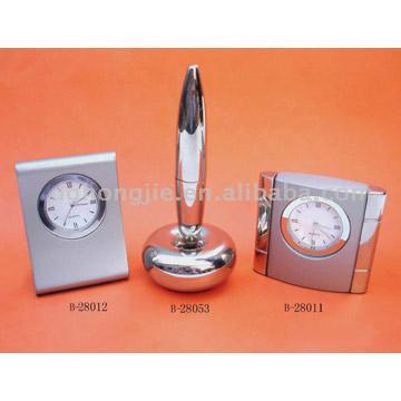  Ball Pen & Table Clocks
