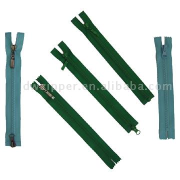  3# / 5# Plastic Zippers (3 # / 5 # молнии)