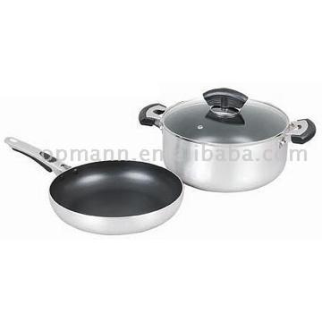  3pc Frying Pan Set (3pc Сковородка Установить)