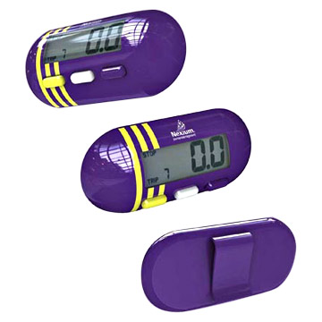  Capsule Shaped Pedometer for Health Care Promotion
