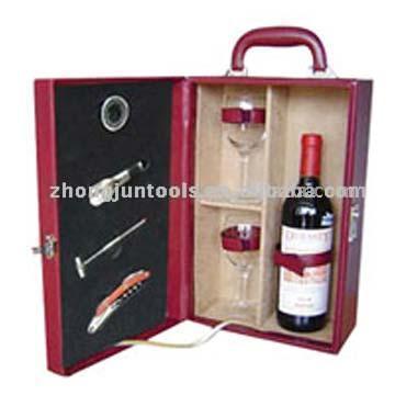  Artificial Leather Wine Box (Искусственная кожа Вино Box)