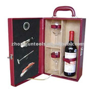  Artificial Leather Wine Box