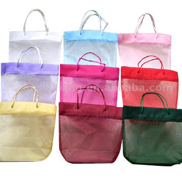  Organza Mini Tote Bags (Organza мини сумками)