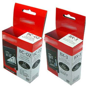  Ink Cartridges for Canon BC-02, 03, 05, 20, BX-3 Series (Cartouches d`encre pour Canon BC-02, 03, 05, 20, BX-3 Series)