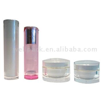  Acrylic Cream Jars