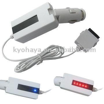  Car Charger with LED Display ( Car Charger with LED Display)