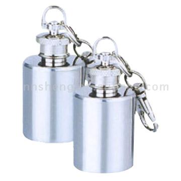 Stainless Steel Hip Flasks (Stainless Steel Hip Flacons)