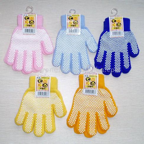  Children`s PVC Dotted Gloves ( Children`s PVC Dotted Gloves)