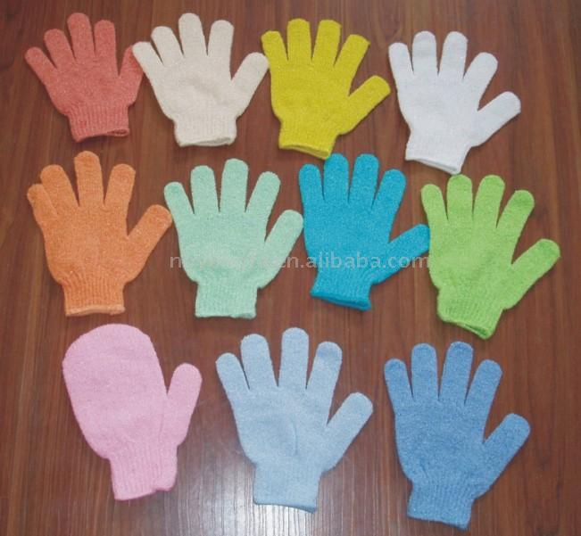  Bath Gloves, Nylon Bath Gloves (Перчатки ванны, ванны нейлон перчатки)