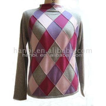  Ladies` Cashmere Knitted Sweater ( Ladies` Cashmere Knitted Sweater)