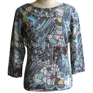  Ladies` Wool Knitted Sweater ( Ladies` Wool Knitted Sweater)