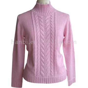  Ladies` Cashmere Knitted Sweater ( Ladies` Cashmere Knitted Sweater)