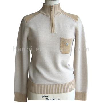  Ladies` Wool Knitted Sweater ( Ladies` Wool Knitted Sweater)